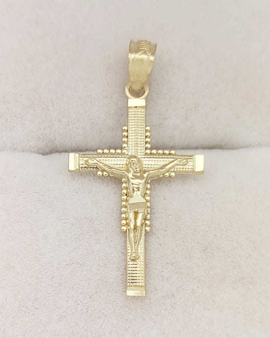 10k Gold Cross Necklace Pendant Cross Small Charm