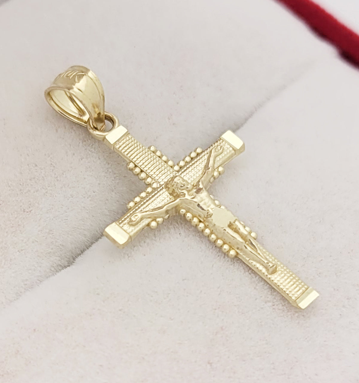 10k Gold Cross Necklace Pendant Cross Small Charm